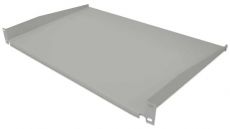 INTELLINET 19" Fixed Shelf 1U, 350 mm Depth, Grey, Non-Vented, 715119