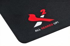 X2 žaidimų pelės kilimėlis X2 XPAD 400x300x3 mm, juodos spalvos, X2-MP02