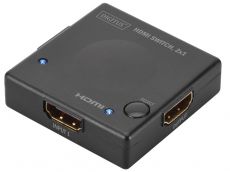 Digitus Automatic HDMI Video Switch 2x1, 25-225Mhz, resolution up to 1080p W/o USB power cable, DS-45302