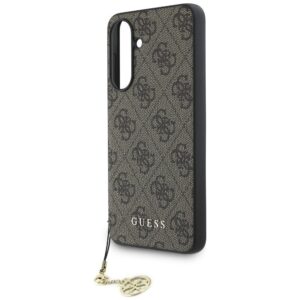 GUESS dėklas skirtas Samsung Galaxy A56 GUHCSA56GF4GBR (PU 4G Charm) rudos spalvos - Image 5