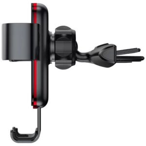 BASEUS gravity automobilinis laikiklis for CD slot SUYL-J01 juodos spalvos