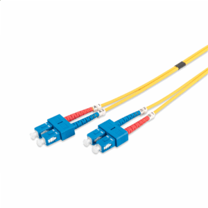 DIGITUS Fiber Optic Patch Cord, SC to SC, OS2, Singlemode 09/125 µ, Duplex, Length 2.0m, DK-2922-02 - Image 3