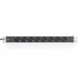 DIGITUS 19" Rackmount power strip: 16A, 4000W, 250VAC 50/60Hz 8x outlet, DN-95401 - Image 3