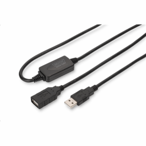 DIGITUS USB 2.0 Repeater Cable, USB A male / A female Length 15.0m, DA-73101 - Image 2