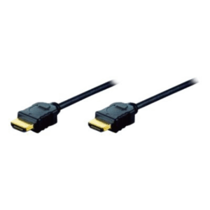 ASSMANN HDMI High Speed connection cable, type A, M/M, 10.0m, w/Ethernet, Full HD 60p, black, gold, AK-330107-100-S - Image 4