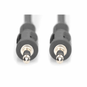 ASSMANN Audio connection kabelis, stereo 3.5mm, 1.50m, M/M, black, AK-510100-015-S - Image 3