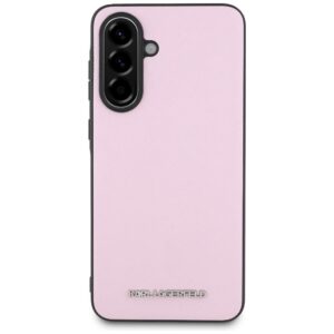 KARL LAGERFELD dėklas skirtas Samsung Galaxy A56 KLHCSA56PSAFWMCP (Saffiano Metal logo) rožinės spalvos - Image 2