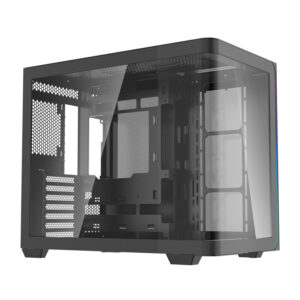 Darkflash L285 kompiuteriuose korpusas juodos spalvos