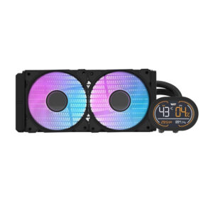 Darkflash DH240D CPU water cooler juodos spalvos - Image 1