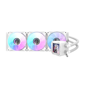 Darkflash DV360S CPU water cooler baltos spalvos