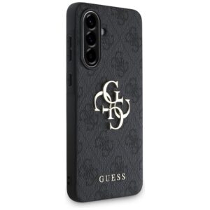 GUESS dėklas skirtas Samsung Galaxy A56 GUHCSA564GMGGR (4G PU Big Logo) juodos spalvos - Image 3