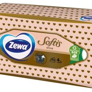 Servetėlės Zewa Softis Box, 80 vnt - Image 2