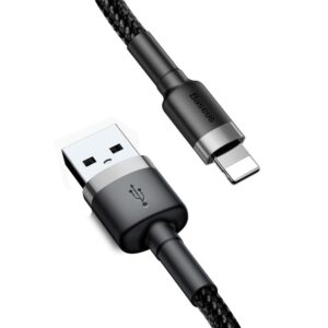 BASEUS kabelis USB A į Lightning 1,5A Cafule CALKLF-C09 2 m red - Image 3