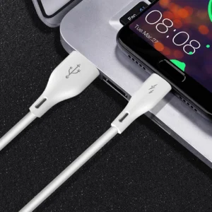 Dudao L2L USB-A / Lightning 3A kabelis 2m - baltos spalvos - Image 8