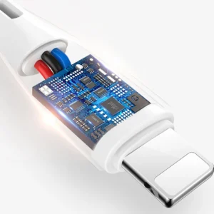 Dudao L2L USB-A / Lightning 3A kabelis 2m - baltos spalvos - Image 9