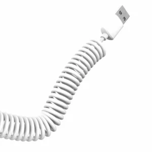 Dudao automobilinis kit įkroviklis 2x USB 2.4A + cable USB 3in1 Lightning / Type C / micro USB cable baltos spalvos (R7 baltos spalvos) - Image 3