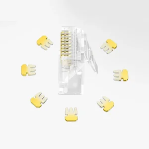 Ugreen 10x plug plug coupler end RJ45 8P8C Cat 6 transparent (50961) - Image 3