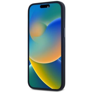 KARL LAGERFELD dėklas skirtas Apple iPhone 15 Pro Max compatible with MagSafe KLHMP15XSCMKMPCK (Silicone Initial Metal Logo) juodos spalvos - Image 5