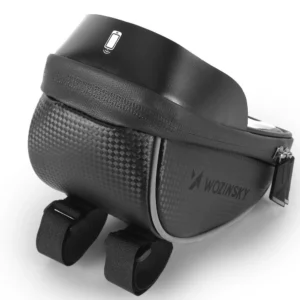 Wozinsky bike handlebar bag with phone case 1l juodos spalvos (WBB16BK) - Image 9