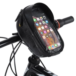Wozinsky bike handlebar bag with phone case 1l juodos spalvos (WBB16BK) - Image 7