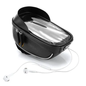 Wozinsky bike handlebar bag with phone case 1l juodos spalvos (WBB16BK) - Image 8
