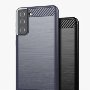 Carbon dėklas Flexible Cover TPU Samsung Galaxy S21+ 5G (S21 Plus 5G) dėklas telefonui juodos spalvos - Image 9