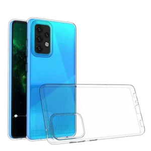 Gel dėklas cover Ultra Clear 0.5mm Samsung Galaxy A32 4G dėklas telefonui skaidrus