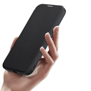 Dux Ducis atverčiamas dėklas SKIN X PRO suderinamas su MagSafe skirtas Apple iPhone 15 juodos spalvos - Image 5