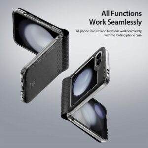 Dux Ducis dėklas BRIL skirtas Samsung Galaxy Z Flip6 5G juodos spalvos - Image 5