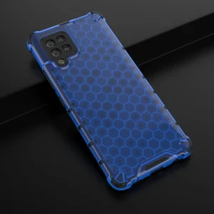 Honeycomb dėklas armor cover with TPU Bumper Samsung Galaxy A42 5G mėlynos spalvos - Image 4