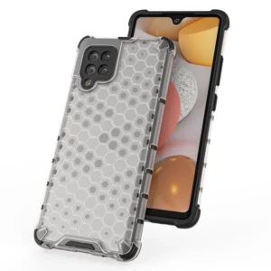 Honeycomb dėklas armor cover with TPU Bumper Samsung Galaxy A42 5G dėklas telefonui skaidrus - Image 6