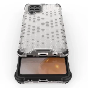 Honeycomb dėklas armor cover with TPU Bumper Samsung Galaxy A42 5G dėklas telefonui skaidrus - Image 7