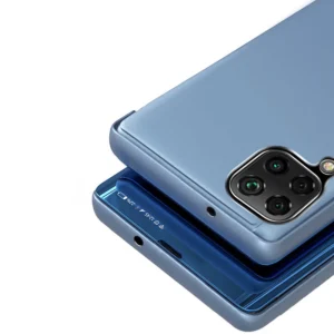 Clear View dėklas cover Samsung Galaxy A22 4G dėklas telefonui juodos spalvos - Image 5