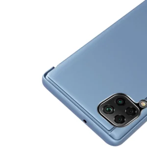 Clear View dėklas cover Samsung Galaxy A22 4G dėklas telefonui juodos spalvos - Image 6