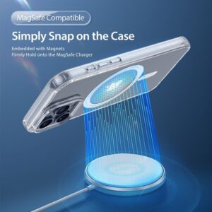 Dux Ducis dėklas CLIN MAG compatible su MagSafe skirtas Apple iPhone 16 Pro Max skaidrus - Image 3