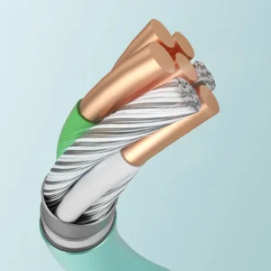 Joyroom Liquid Silicone Data kabelis N2 USB-A / Lightning 2.4A 1.2m - baltos spalvos - Image 8