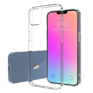 Ultra Clear 0.5mm dėklas Gel TPU Cover Apple iPhone 13 Pro Max dėklas telefonui skaidrus