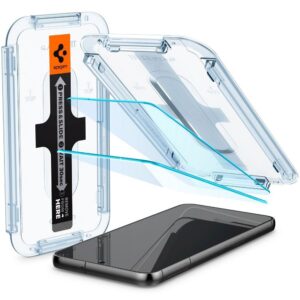 Spigen apsauginis stiklas GLAS.TR ”EZ FIT” 2-pack skirtas Samsung Galaxy S23 transparent - Image 3