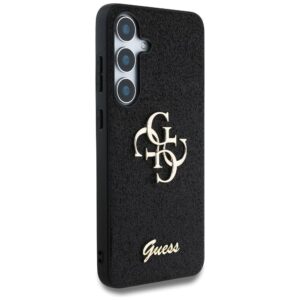GUESS dėklas skirtas Samsung Galaxy S25 GUHCS25SHG4SGK (Fixed Glitter Big 4G) juodos spalvos - Image 4