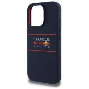 RED BULL dėklas skirtas Apple iPhone 16 Pro Max compatible skirtas MagSafe RBHMP16X24SIHSRV (Silicone Horizontal Centered Logo) mėlynos spalvos - Image 3