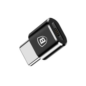 BASEUS adapter Micro USB to Type C black - Image 1