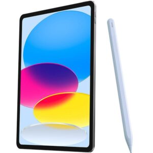BASEUS active universal capacitive pen with wireless charging compatible with iPad 125 mAh Stylus Writing 2 P80015802213-02/BS-PS025 baltos spalvos - Image 3