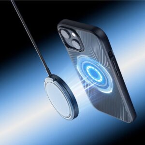 Dux Ducis dėklas AIMO MAG compatible su MagSafe skirtas Apple iPhone 15 juodos spalvos - Image 4