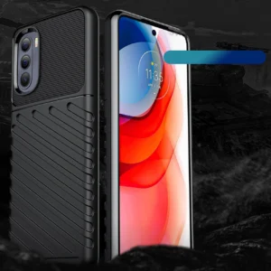 Thunder dėklas flexible armored cover Motorola Moto G Stylus 2022 dėklas telefonui juodos spalvos - Image 2