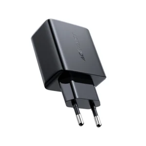 Acefast laidinis įkroviklis USB Type C / USB 32W, PPS, PD, QC 3.0, AFC, FCP juodos spalvos (A5 juodos spalvos) - Image 3