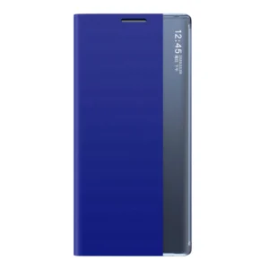 New Sleep dėklas cover with a stand function Samsung Galaxy A03s (166.5) mėlynos spalvos - Image 2