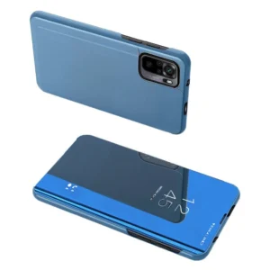 Clear View dėklas mėlynos spalvos Poco M4 Pro 5G flip cover
