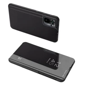 Clear View dėklas Poco M4 Pro 5G dėklas telefonui juodos spalvos