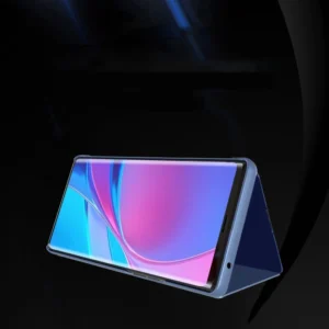 Clear View dėklas flip cover Samsung Galaxy A03s (166.5) mėlynos spalvos - Image 2