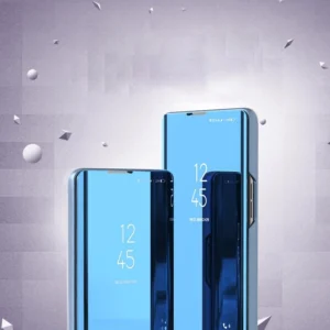 Clear View dėklas flip cover Samsung Galaxy A03s (166.5) mėlynos spalvos - Image 3